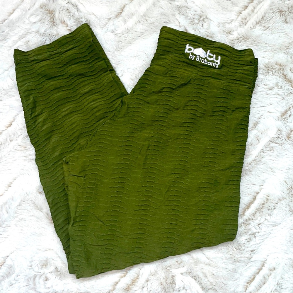 Booty By Brabants Original Olive Cropped Legging